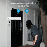 24/7 visitor identification-ieGeek Bell J10 video doorbell camera shows who's at your door anytime.