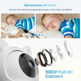 ieGeek Baby 4 4x zoom video baby monitor