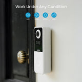 Built for all weather - ieGeek Bell J10's IP65 rating ensures reliability in rain, snow, sun, and dust.
