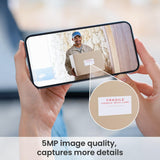 See every detail clearly with ieGeek Bell J9 Plus's 5MP high-resolution image quality.
