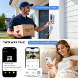 Maintain privacy while communicating - ieGeek Bell J9 offers voice change in two-way conversations.