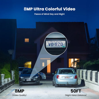 ieGeek IE82 PoE system captures 8MP video with true-to-life colors.