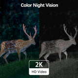 ieGeek S11 4G camera delivers 2K HD video with color night vision.