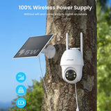 ieGeek S11 solar-powered camera with 4G connectivity for fully wireless security monitoring.