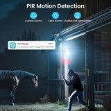 ieGeek S11 4G security camera features PIR motion detection for reliable alerts.