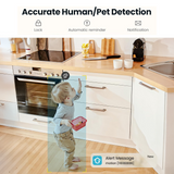 Targeted notifications - ieGeek SC1 security camera provides accurate human and pet detection for relevant alerts.