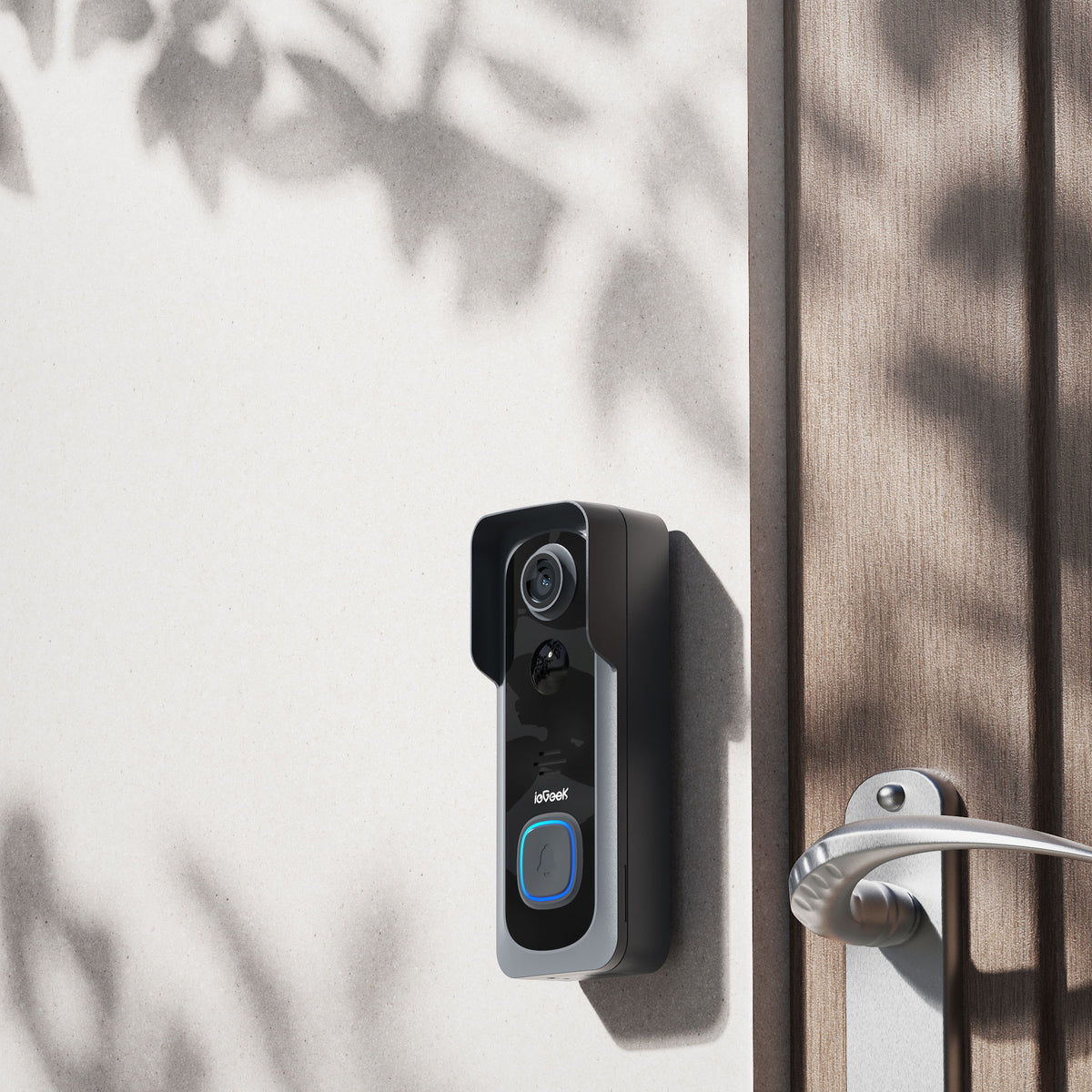 2K Wireless Video Doorbell with 145° FOV