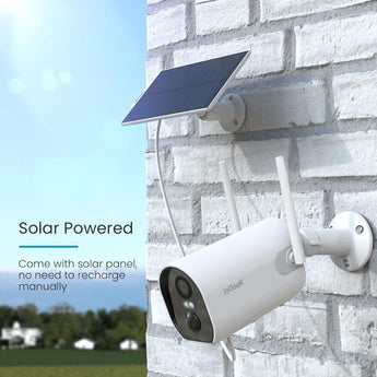 ieGeek ZS-GX2S solar-powerd security camera with panel