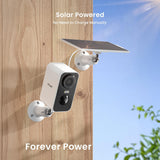 ieGeek ZS-GX3S solar-powerd security camera with panel for endless power