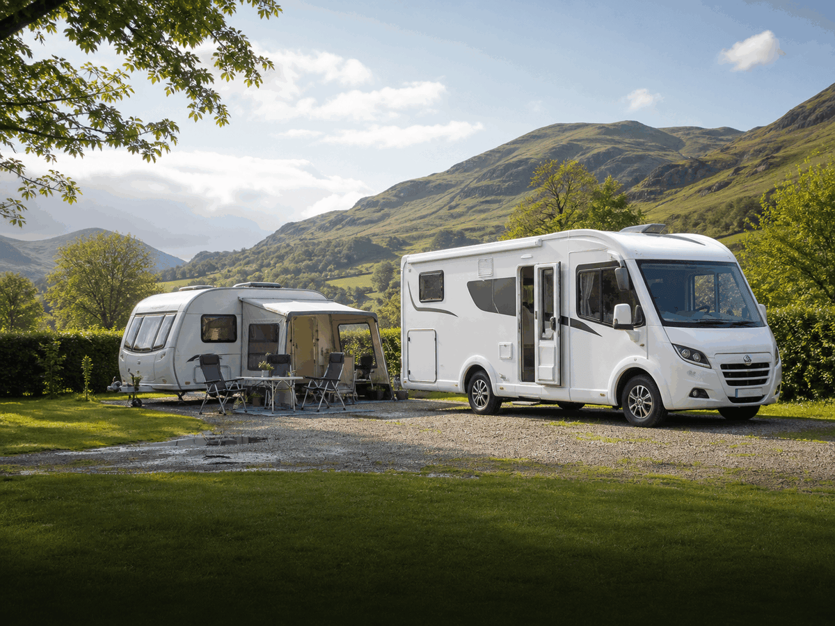 Caravans, Motorhomes and Campsites