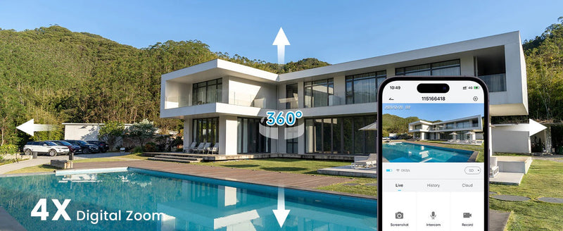 Pan-Tilt-Zoom Camera Coverage Planner: Map Blind Spots Before You Mount It
