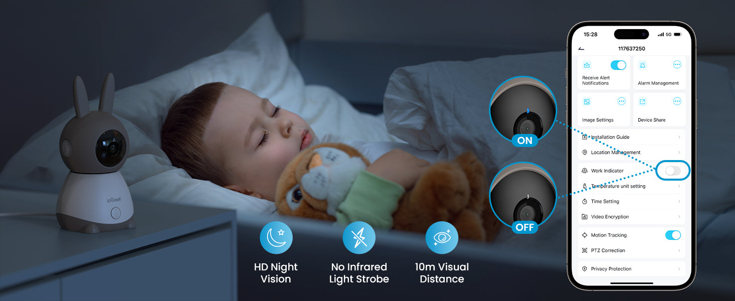 Clear HD Video & Night Vision