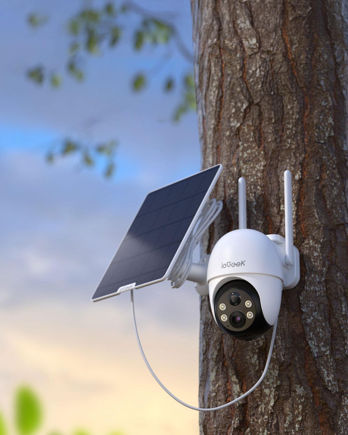 3MP 4G 24/7 Recording Camera with Auto-Tracking