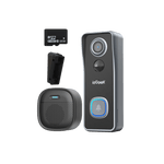 1-Cam+1 Free SD card +1 Free doorbell mount