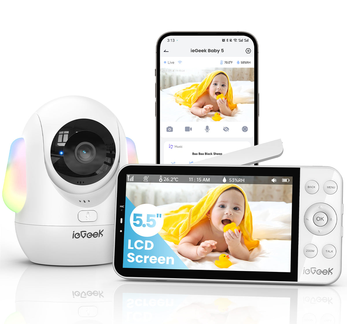 Baby Monitor Baby 5 – ieGeek-UK