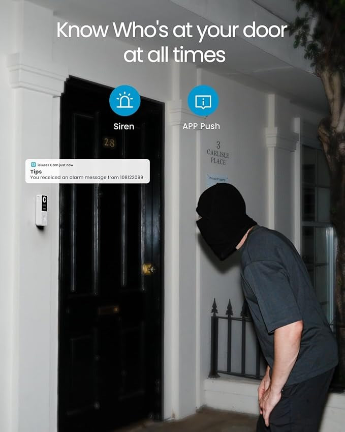 Doorbell Camera Bell J10