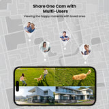  Share ieGeek security camera with multiple users.