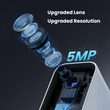 ieGeek ZY-C1 features upgraded lens and 5MP resolution for superior image detail.