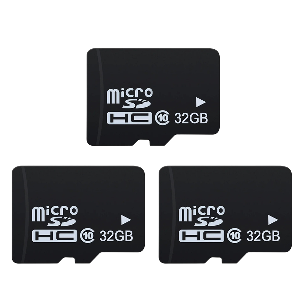 Micro SD Card 3 Pack