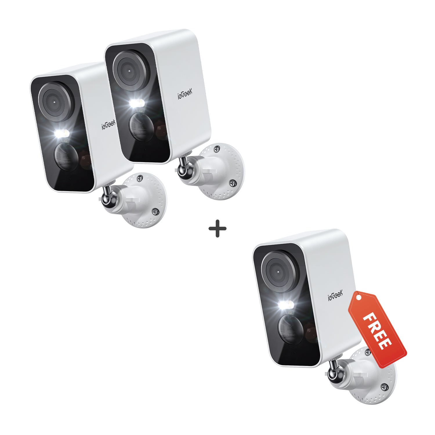 ieGeek Battery Cam ZY-C1 - white - Buy 2 get 1 free.jpg__PID:e55b9d5b-c533-48a7-bf64-506078edabbf