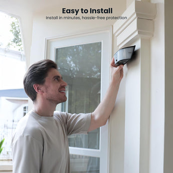 ieGeek S4 outdoor wall light camera is easy to install