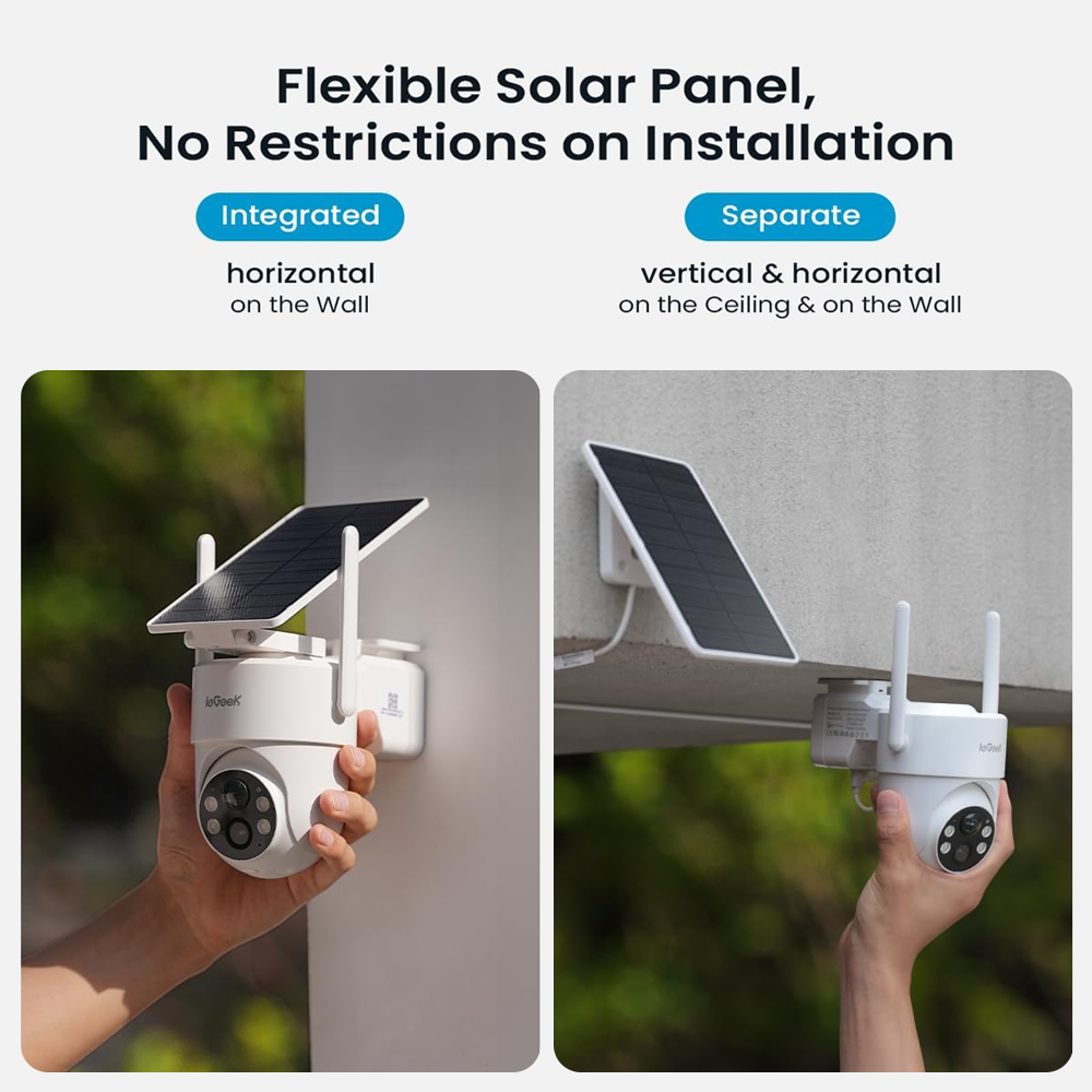 S5 Solar Security Camera | Never Needs Charging – ieGeek-UK